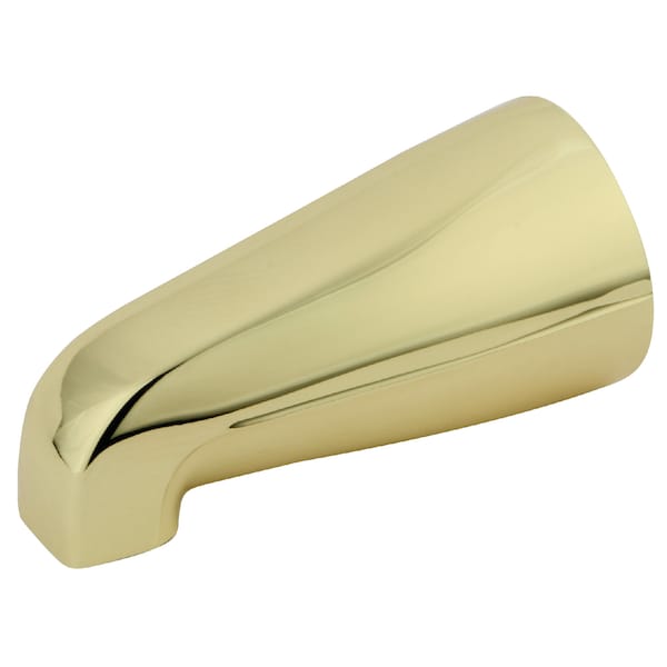 5-1/4", Tub Spout, Polished Brass